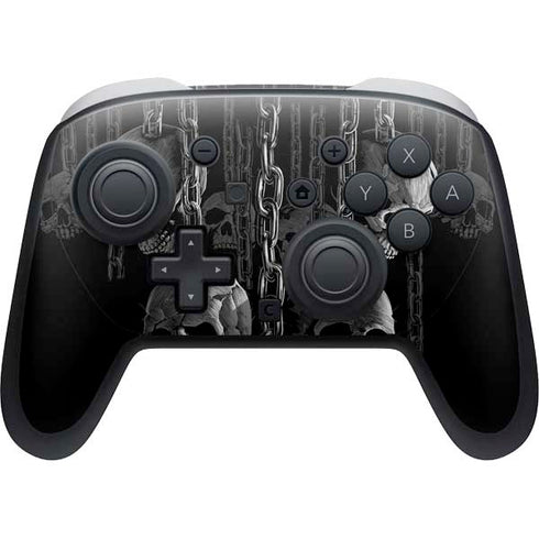 Liquid Blue Hanging Out Nintendo Switch 2 (2025) Pro Controller Skin