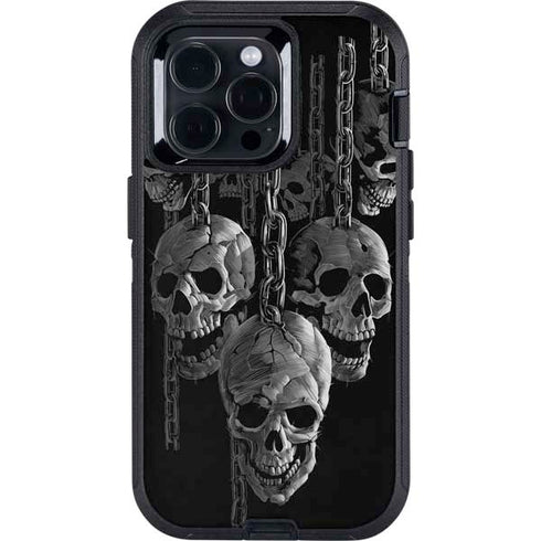 Liquid Blue Hanging Out Otterbox Defender iPhone Skin