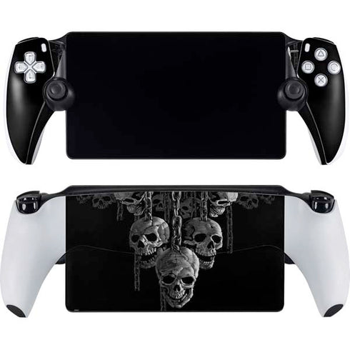Liquid Blue Hanging Out PlayStation Portal Remote Player Skin