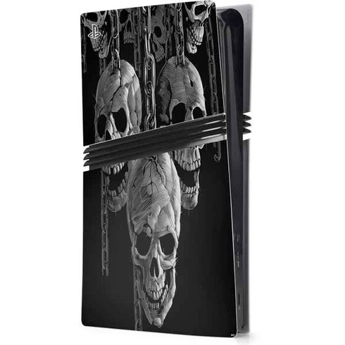 Liquid Blue Hanging Out PS5 Pro Console Skin
