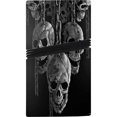 Liquid Blue Hanging Out PS5 Pro Console Skin