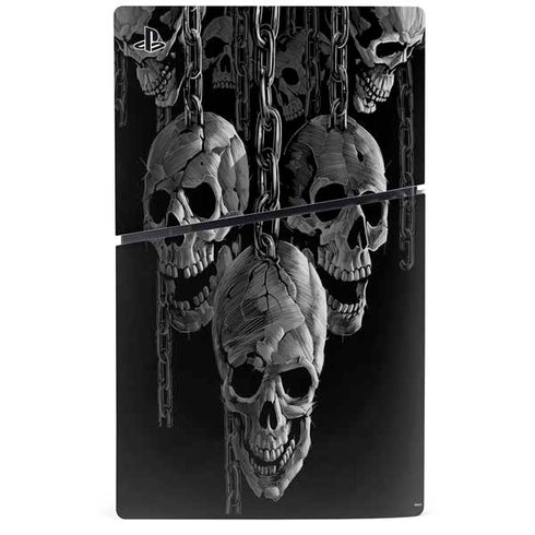 Liquid Blue Hanging Out PS5 Slim Digital Edition Console Skin