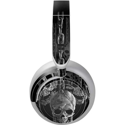 Liquid Blue Hanging Out Surface Headphones Skin