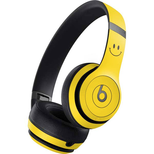 Happy Face Beats Solo 4 Wireless Headphones Skin