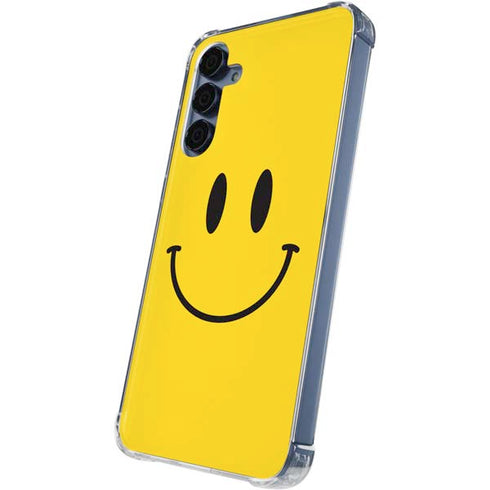 Happy Face Galaxy A55 5G Clear Case