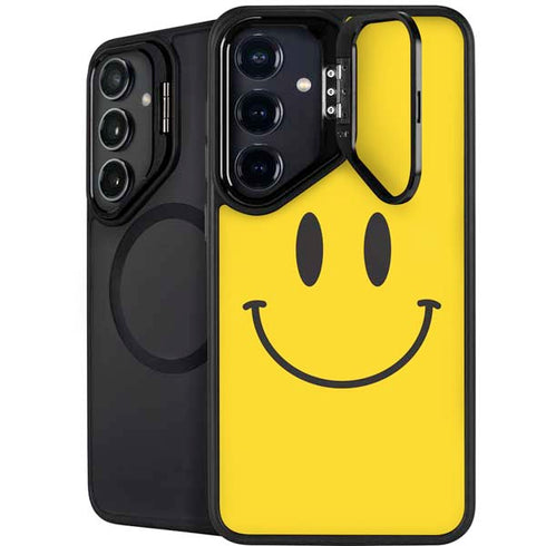 Happy Face Galaxy S25 Kickstand Case