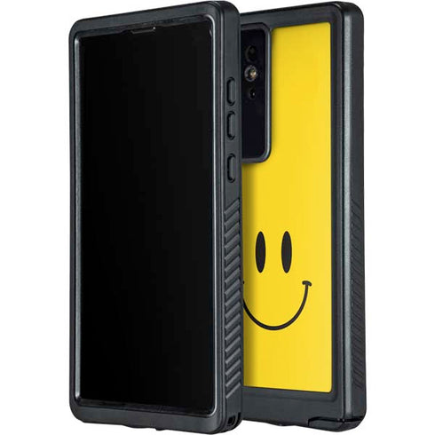 Happy Face Galaxy S24 Ultra Waterproof Case