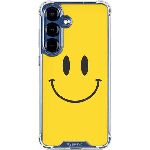 Happy Face Galaxy S25 Clear Case