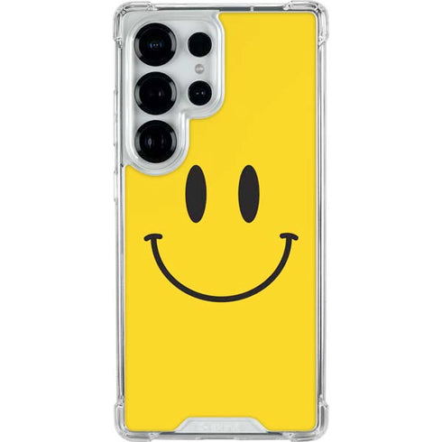 Happy Face Galaxy S25 Ultra Clear Case