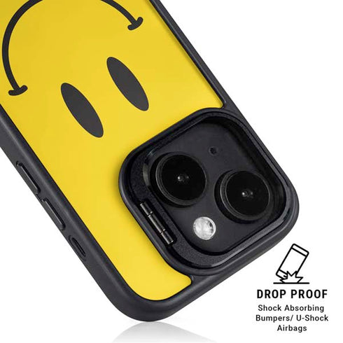 Happy Face iPhone 14 Kickstand Case