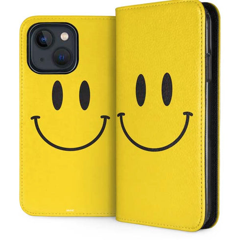 Happy Face iPhone 15 Folio Case