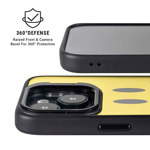 Happy Face iPhone 15 Kickstand Case