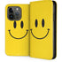 Happy Face iPhone 15 Pro Folio Case