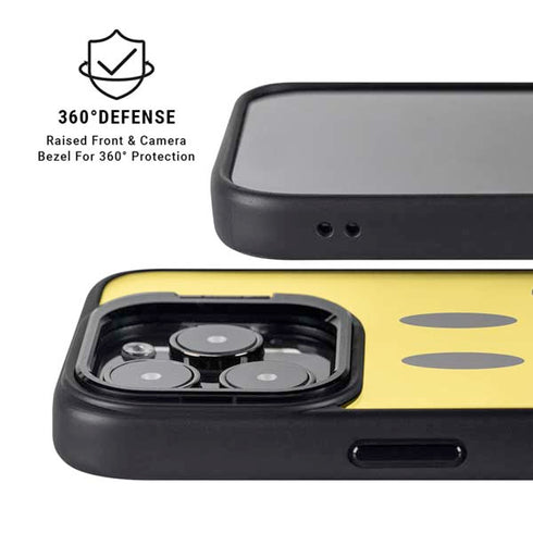 Happy Face iPhone 15 Pro Kickstand Case