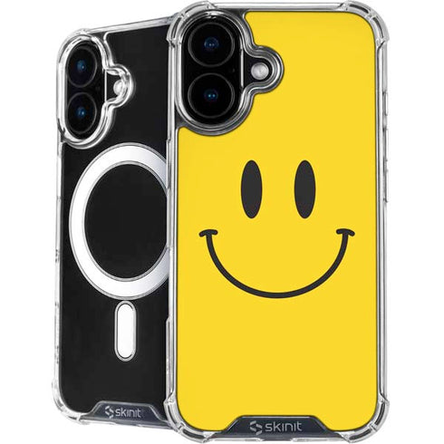 Happy Face iPhone 16 Plus MagSafe Case
