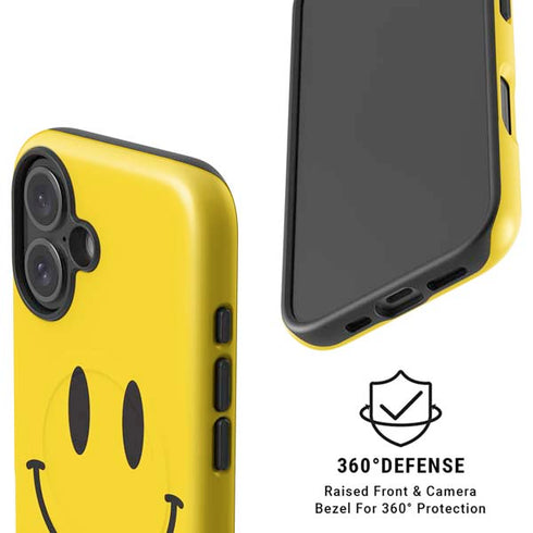 Happy Face iPhone 16 Plus Magsafe Impact Case