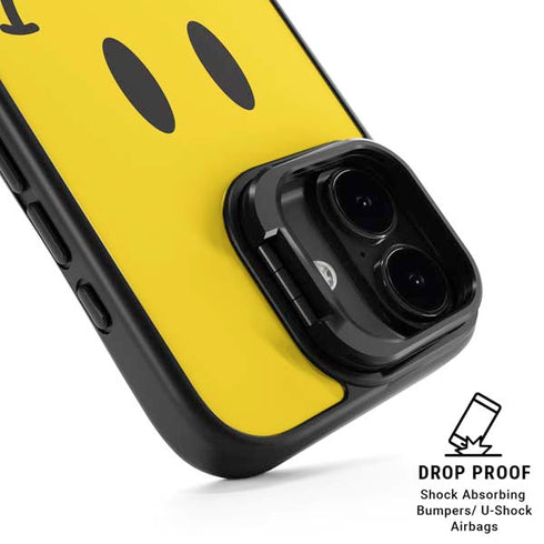 Happy Face iPhone 17 Kickstand Case