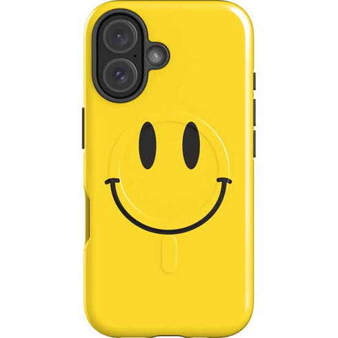 Happy Face iPhone 17 Magsafe Impact Case