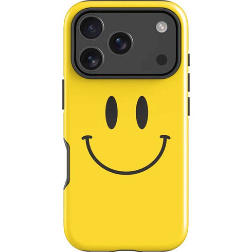Happy Face iPhone 17 Pro Impact Case