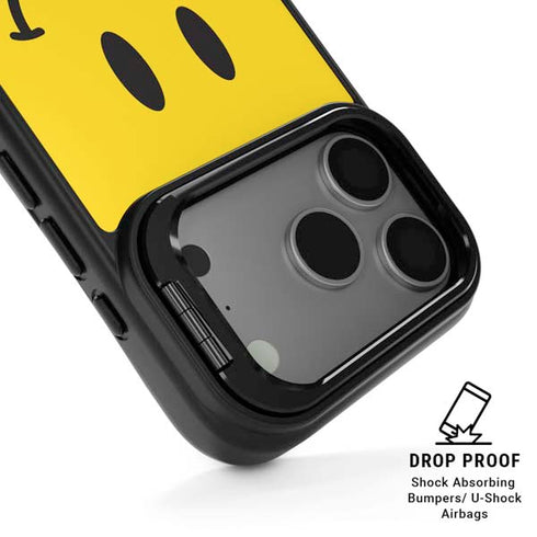 Happy Face iPhone 17 Pro Max Kickstand Case
