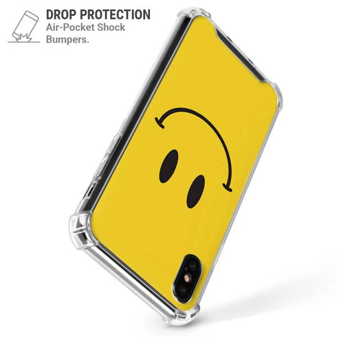Happy Face iPhone X/XS Clear Case