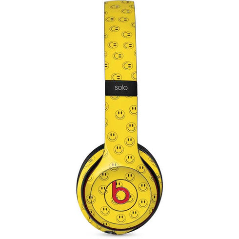 Happy Face Pattern Beats Solo 3 Wireless Skin