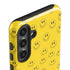 Happy Face Pattern Galaxy S25 Plus Impact Case