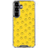 Happy Face Pattern Galaxy S26 Clear Case