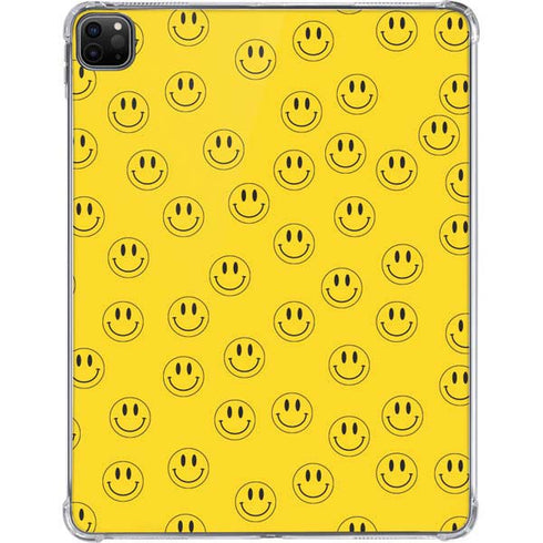 Happy Face Pattern iPad Pro 11in (2024) Clear Case