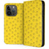 Happy Face Pattern iPhone 15 Pro Folio Case