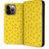 Happy Face Pattern iPhone 15 Pro Max Folio Case