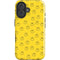 Happy Face Pattern iPhone 16 Impact Case