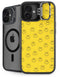 Happy Face Pattern iPhone 16 Kickstand Case