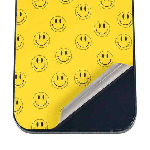 Happy Face Pattern iPhone 16 Skin