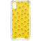 Happy Face Pattern iPhone XS Clear Case