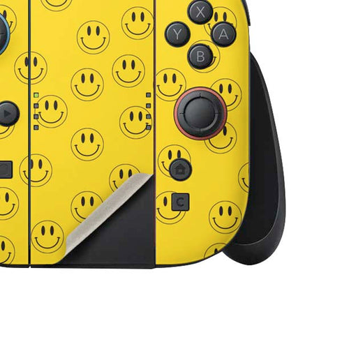 Happy Face Pattern Nintendo Switch 2 (2025) Joy-Con Controller Skin