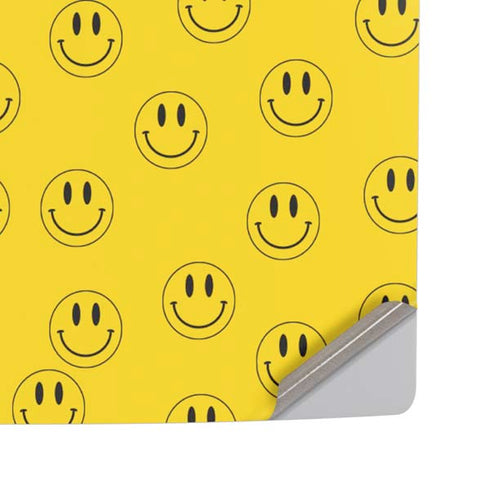 Happy Face Pattern PS5 Pro Disk Console Skin
