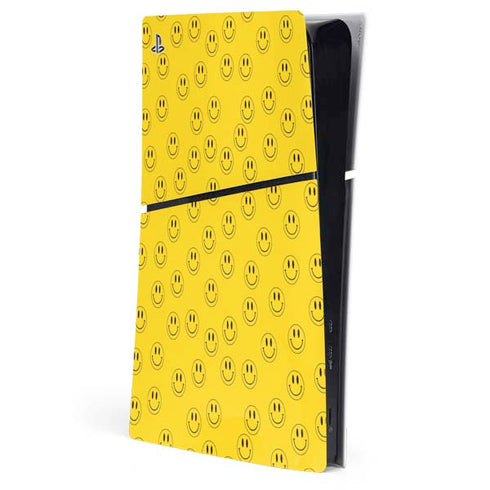 Happy Face Pattern PlayStation PS5 Skins