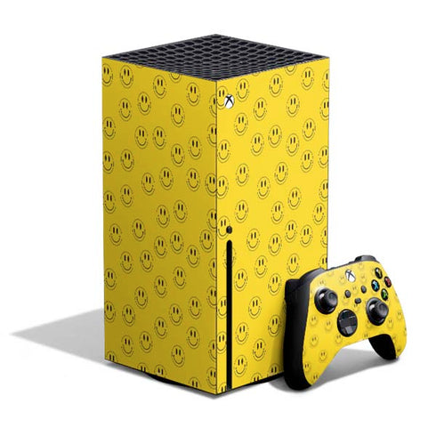Happy Face Pattern Xbox Series X Skins