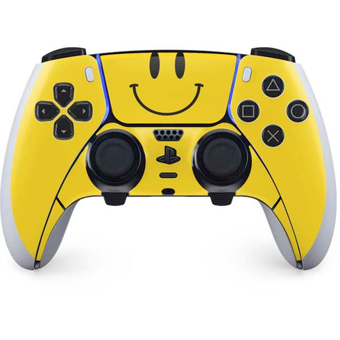 Happy Face PS5 DualSense Edge Pro Controller Skin