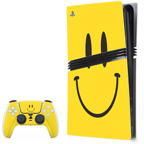Happy Face PS5 Pro Bundle Skin