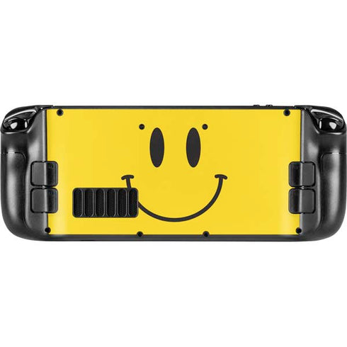 Happy Face Steam Deck Handheld Gaming Computer Skin
