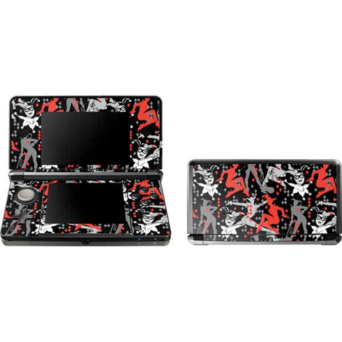 DC Comics Harley Quinn All Over Print 3DS (2011) Skin