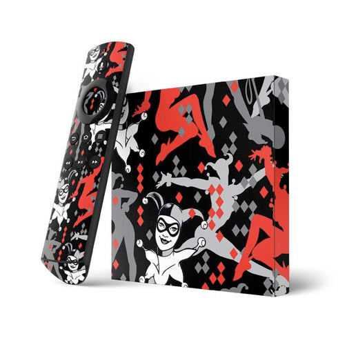 DC Comics Harley Quinn All Over Print Amazon Fire TV Skin