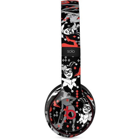 DC Comics Harley Quinn All Over Print Beats Solo 3 Wireless Skin