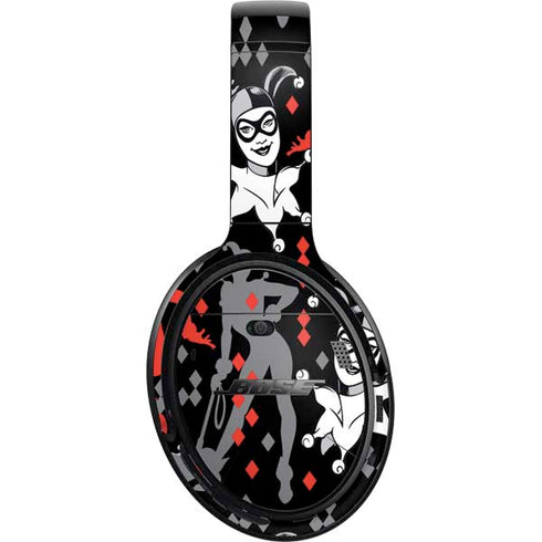 DC Comics Harley Quinn All Over Print Bose QuietComfort 35 Headphones Skin