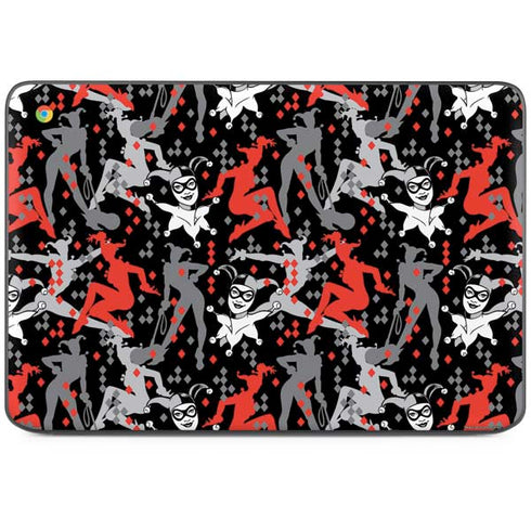DC Comics Harley Quinn All Over Print HP Chromebook Skin