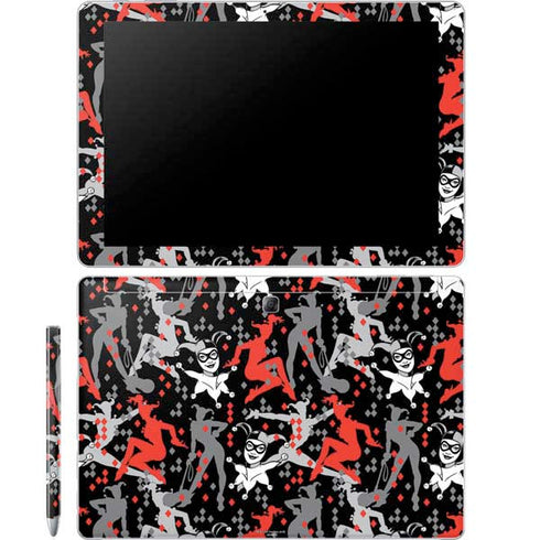 DC Comics Harley Quinn All Over Print Galaxy Book 12in Skin