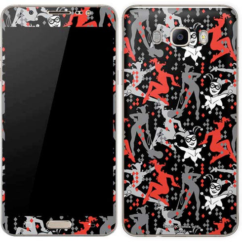 DC Comics Harley Quinn All Over Print Galaxy J7 Skin