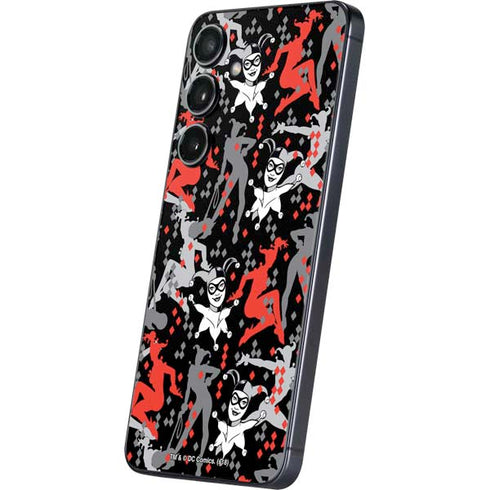 DC Comics Harley Quinn All Over Print Galaxy S24 Plus Skin